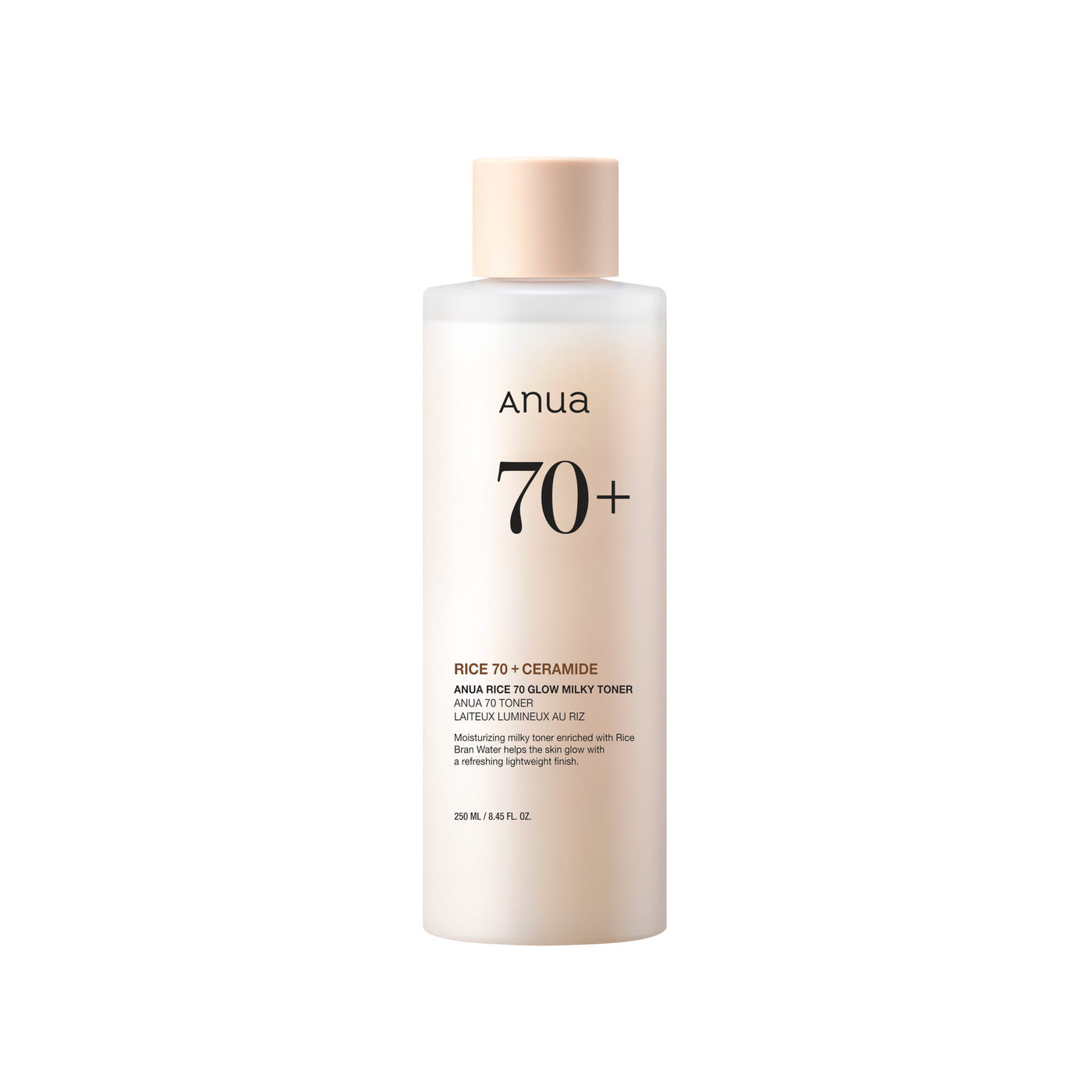 Anua Rice 70 + Ceramide Glow Milky Toner (250ml)