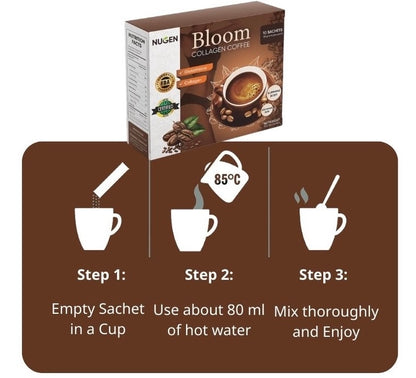 Bloom Collagen Coffee by Nugen