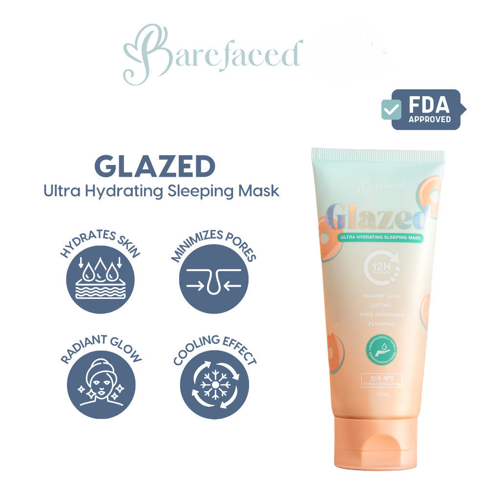 Barefaced Glazed Ultra Hydrating Sleeping Mask (150ml)