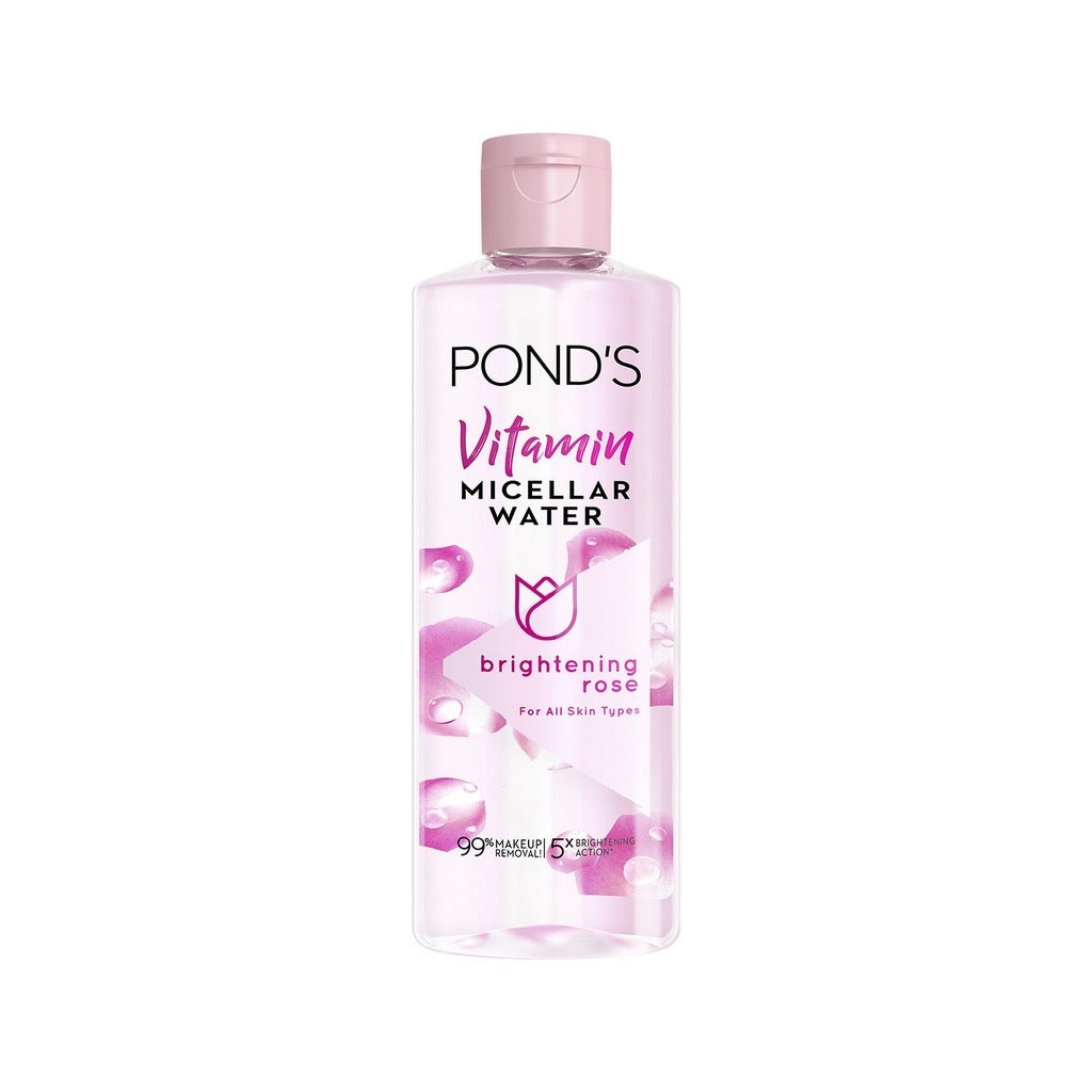 PONDS Vitamin Micellar Water Brightening Rose (100ml)