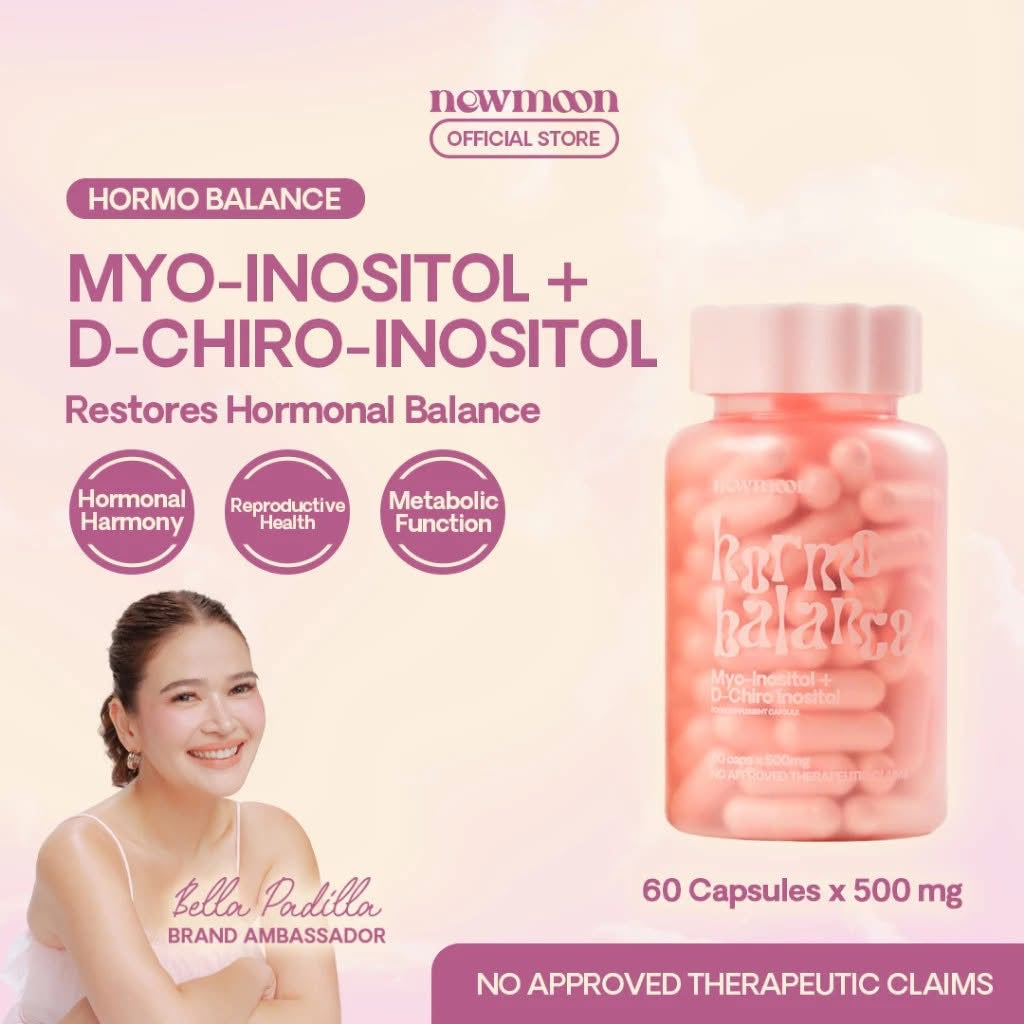 New Moon Hormo Balance Myo-Inositol & D-Chiro-Inositol (60caps)