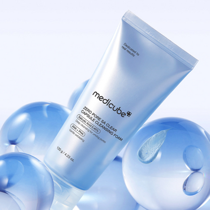 Medicube Zero Pore SA Clear Capsule Cleansing Foam (120gm)