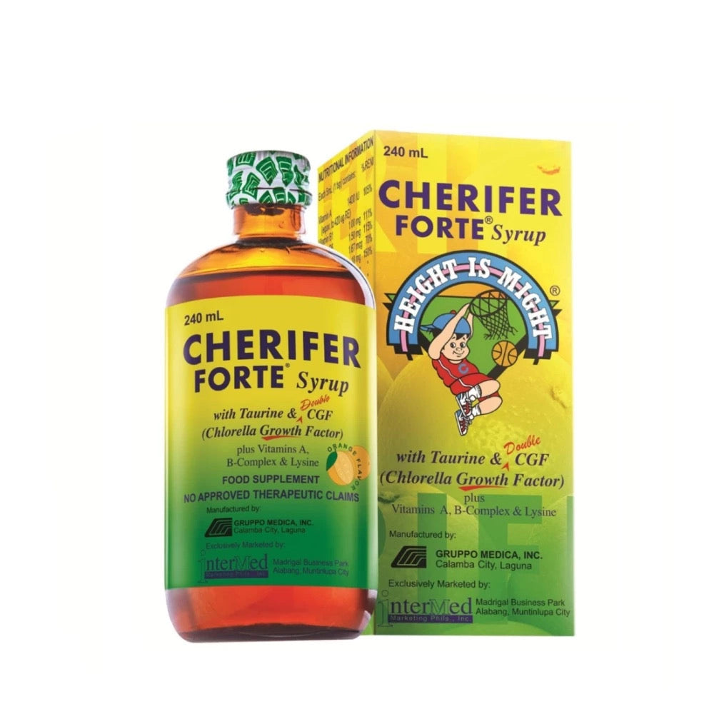 CHERIFER Forte Syrup with Taurine & Double CGF (240ml)