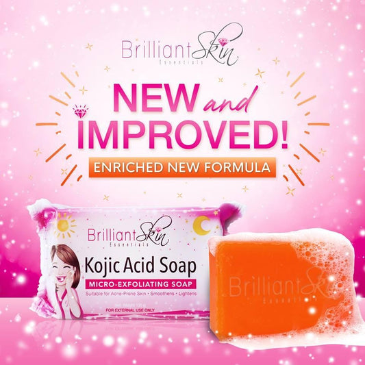 Brilliant Kojic Acid Micro Exfoliating Soap (270gmx2)