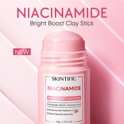 Skintific Niacinamide Bright Boost Clay Stick