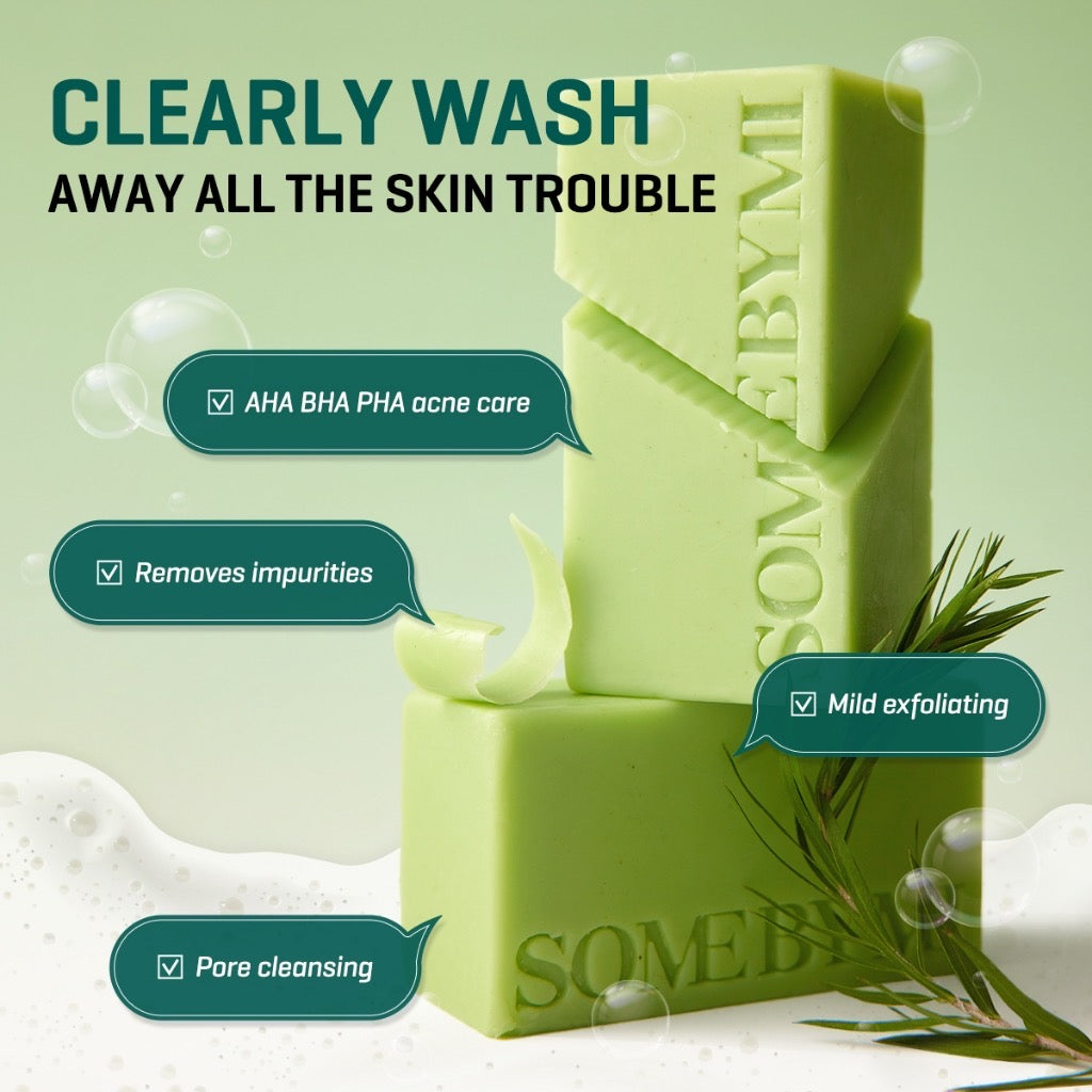 Some By Mi AHA BHA PHA 30Days Miracle Cleansing Bar Soap (106gm)