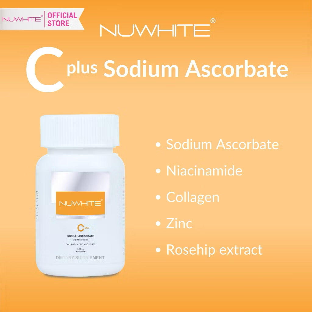 NUWHITE CPlus Sodium Ascorbate (30caps)