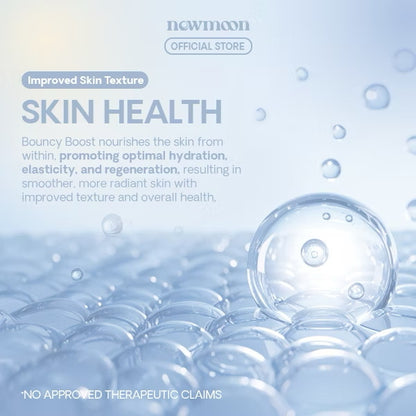 New Moon Bouncy Boost Collagen + Biotin 500mg (60caps)