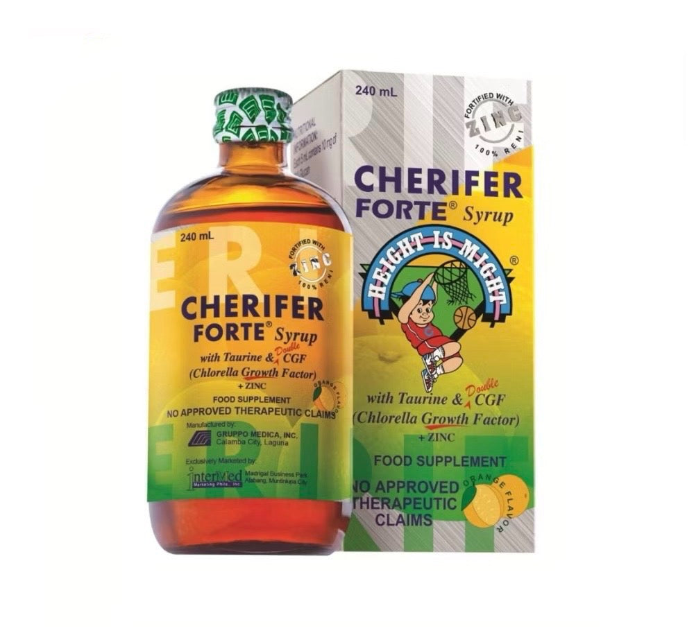 Cherifer Forte with Zinc Syrup (240ml)