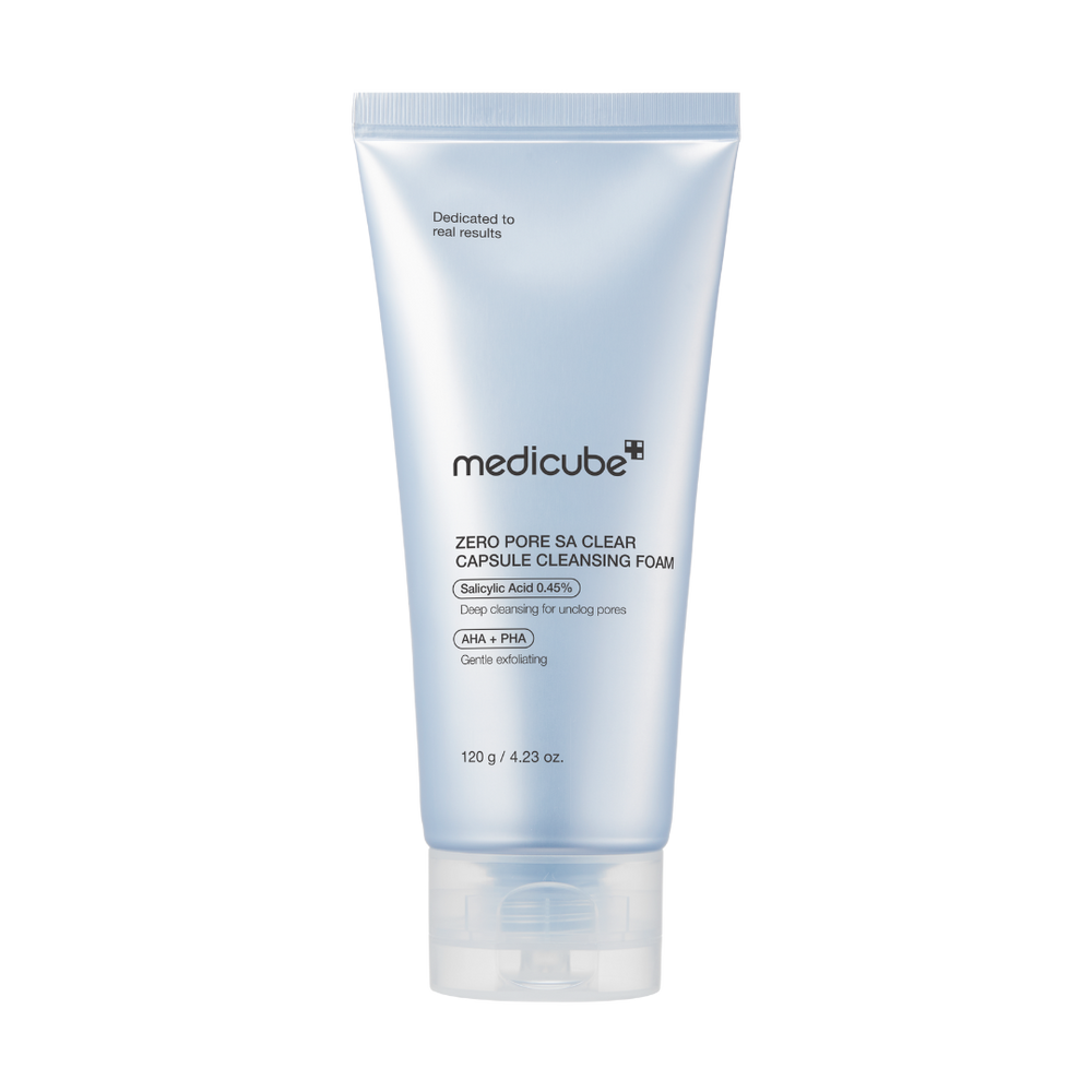 Medicube Zero Pore SA Clear Capsule Cleansing Foam (120gm)