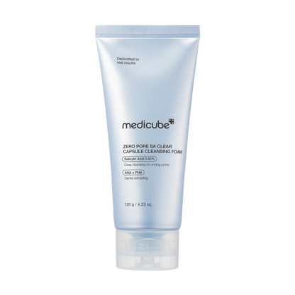Medicube Zero Pore SA Clear Capsule Cleansing Foam (120gm)