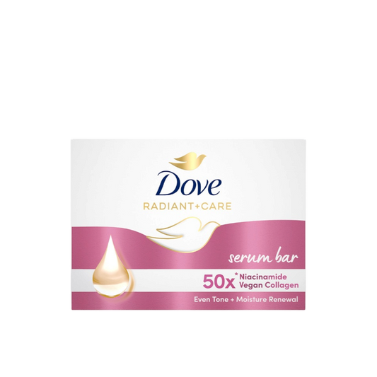 Dove Vitamin 50x Niacinamide and Vegan Collagen Serum Bar Soap (90gm)