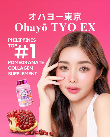 Ohayo TYO EX Lumine White Glutathione 700mg (60caps)