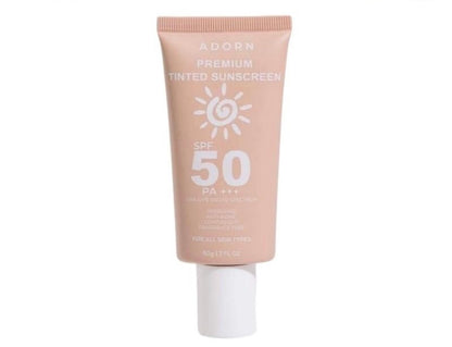 Adorn Premium Tinted Sunscreen SPF50 PA+++ (50gm)