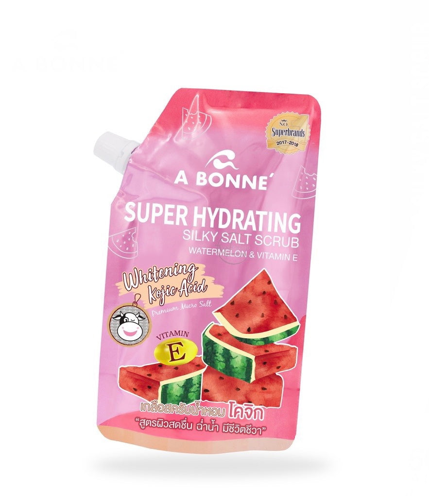 A Bonne Super Hydrating Silky Salt Scrub Watermelon & Vit. E (350gm)