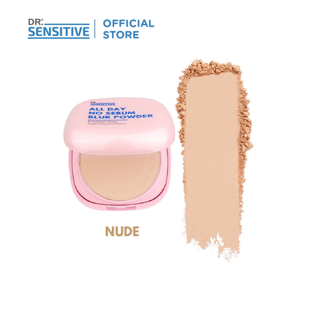 Dr. Sensitive All Day No Sebum Blur Pressed Powder