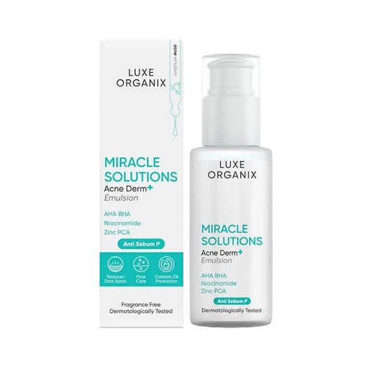 Luxe Organix Miracle Solutions Acne Derm Emulsion (80ml)