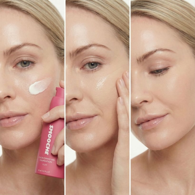 SMOOCHE Color Changing Foundation with SPF15 (PRE-ORDER ONLY)