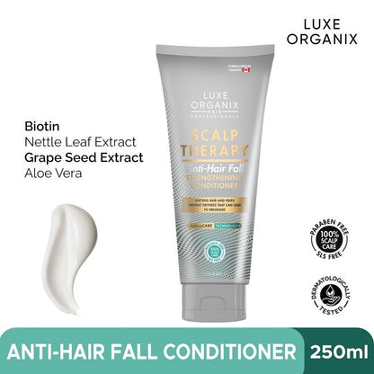 Luxe Organix Scalp Therapy Anti-Hair Fall Strengthening Conditioner (250ml)