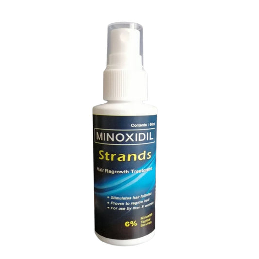 Monoxidil Strands 6% Topical Solution Hair Regrowth Treatment (60ml)
