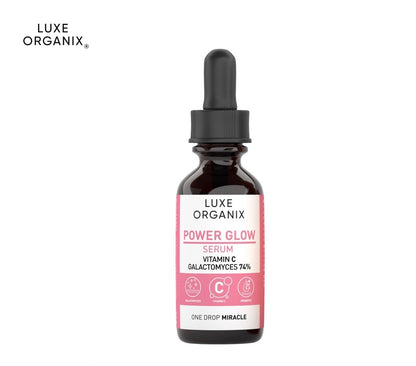 Luxe Organix Power Glow Serum with Vitamin C & Galactomyces (30ml)