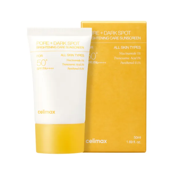 Celimax Pore + Dark Spot Brightening Care Sunscreen SPF50+ PA++++ (50ml)