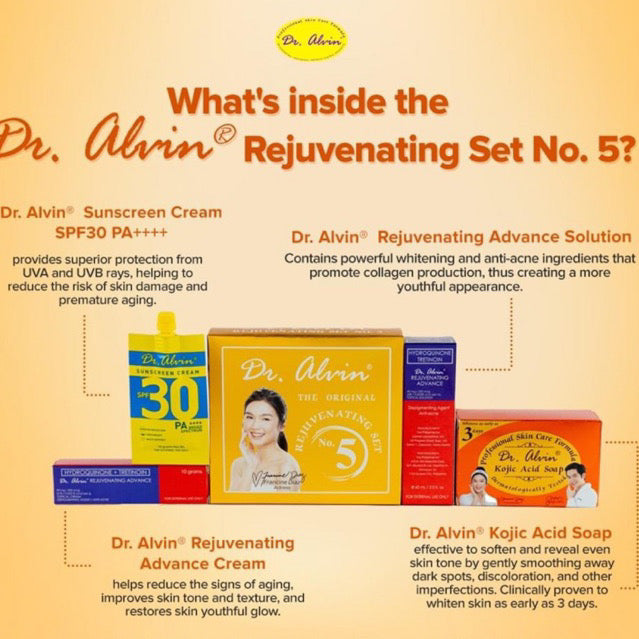 Dr. Alvin The Orginal Rejuvinating Set No. 5