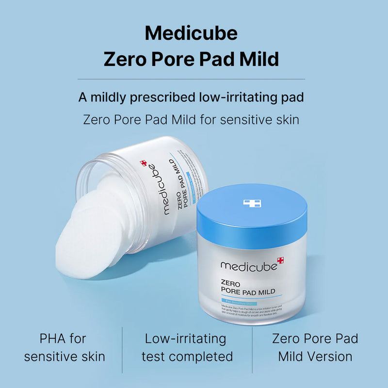 Medicube Zero Pore Pad Mild (for sensitive skin)