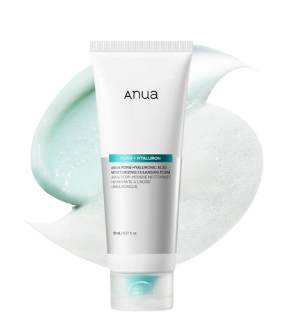 Anua PDRN Hyaluronic Acid Moisturizing Cleansing Foam (150ml)