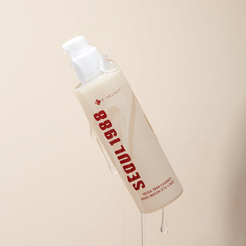 K-SECRET Seoul 1988 Essence: Snail Mucin 97% + Rice (100ml)