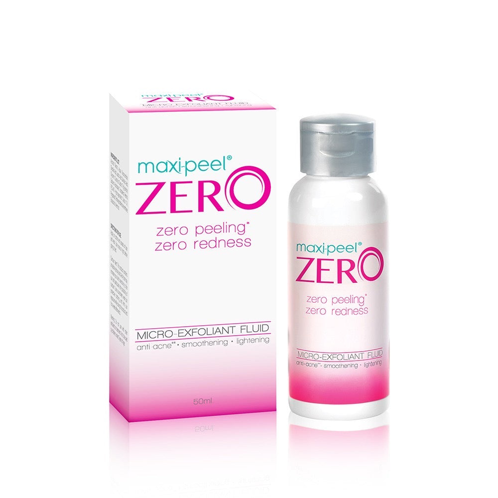 Maxi-Peel Zero Micro Exfoliant Fluid Anti-Acne Blackhead Remover with AHA & BHA (50ml)