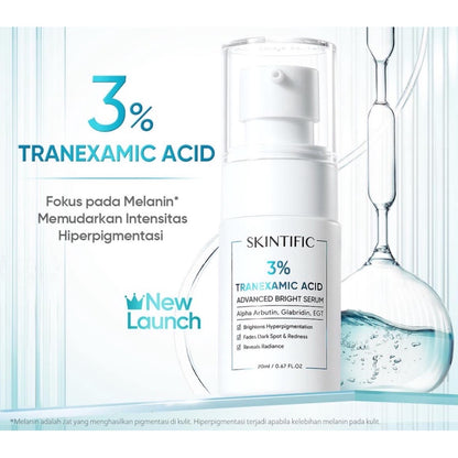 Skintific 3% Tranexamic Acid Advanced Bright Serum (20ml)