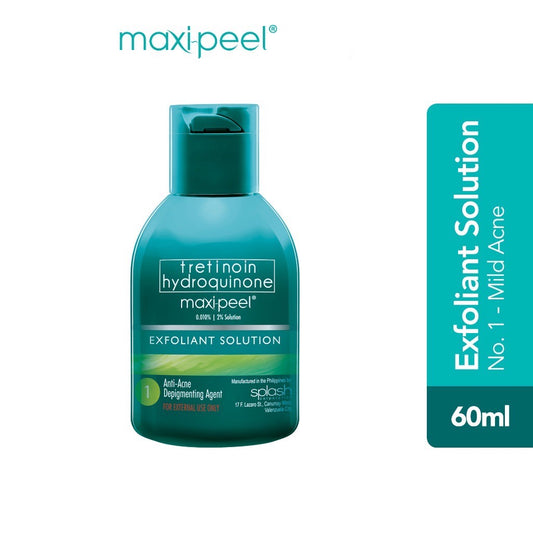 Maxi-Peel Exfoliant Solution Anti-Acne/Scar Remover/Pimple and Blackhead Remover No. 1 - No. 3 (60ml)