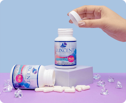 LUXCENT Luminous Caps L-Glutathione + Marine Collagen Capsule (60caps) (1800mg)