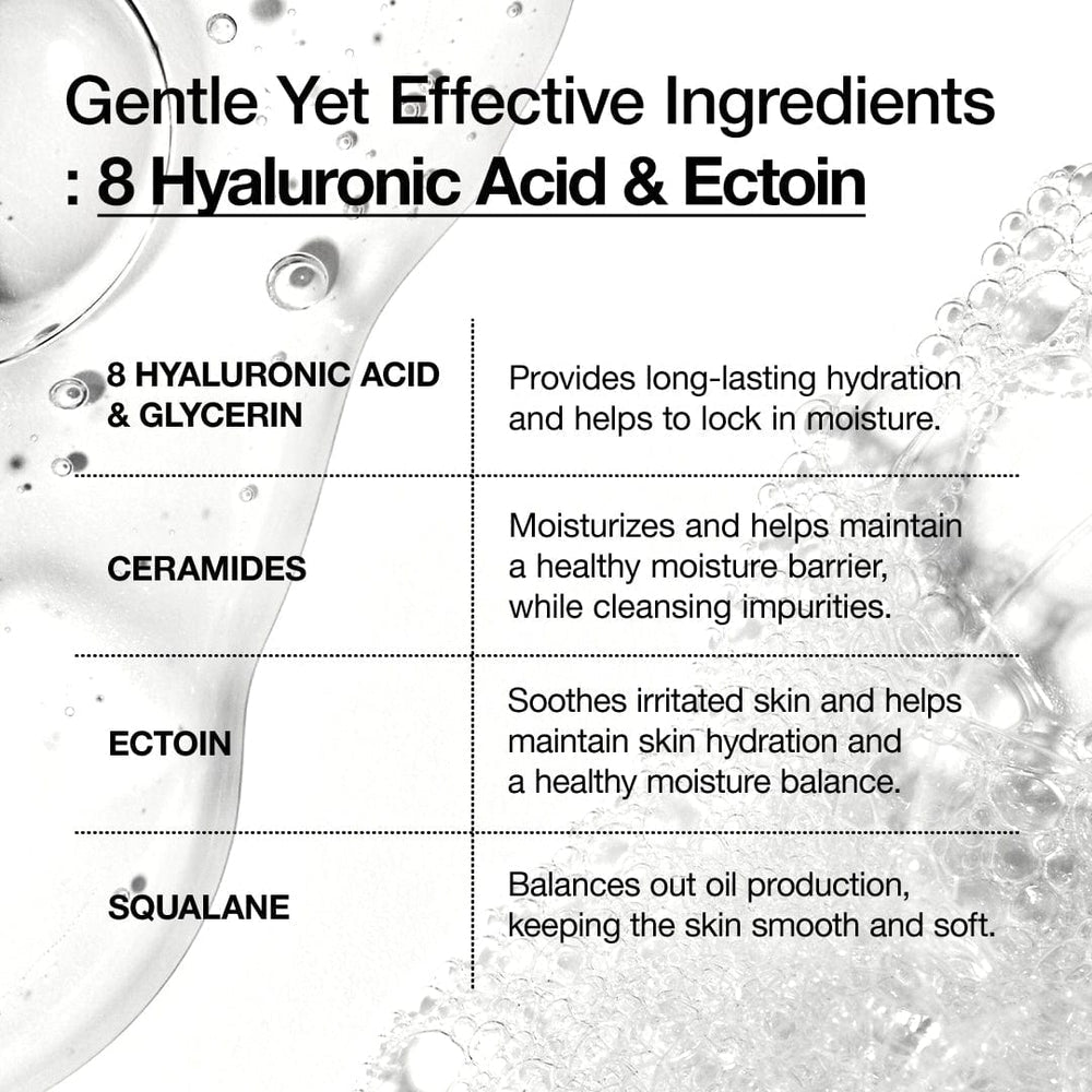 Anua Hyluronic Acid 8 + Squalane Gentle Gel Cleanser (150ml)