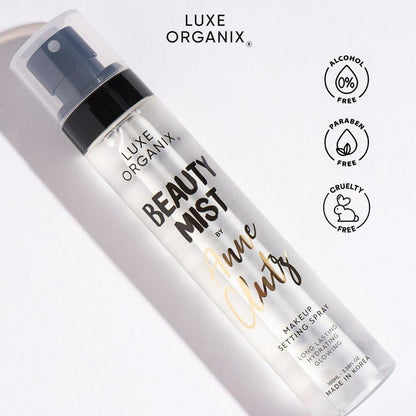 Luxe Organix Beauty Mist by Anne Clutz Makeup Setting Spray (100ml)