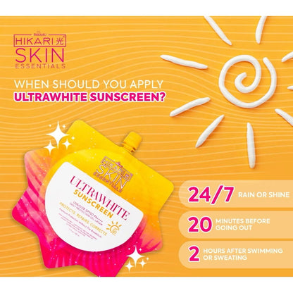 Beauty&U Hikari Ultrawhite Sunscreen SPF50 PA++++ (50ml)