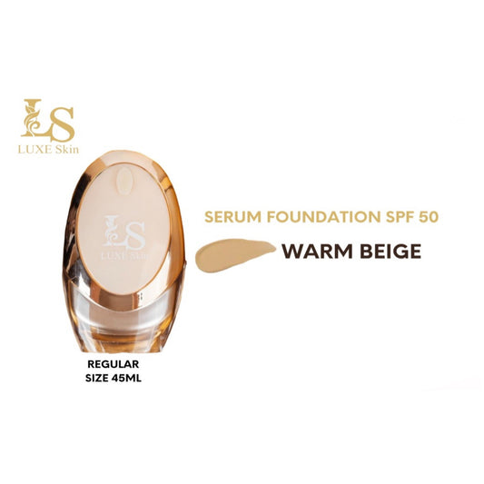 Luxe Skin Serum Foundation SPF50 Warm Beige