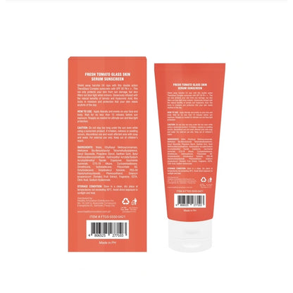 FRESH skinlab Tomato Glass Skin 3in1 Vitamin C Brightening Sunscreen SPF50 PA++ (50ml)