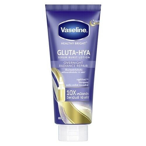 Vaseline Gluta-Hya Serum Burst Lotion Overnight Radiance Repair (300ml)