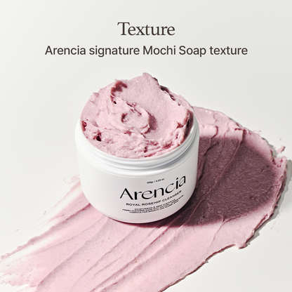 Arencia Fresh Rosehip Rice Mochi Cleanser (120gm)