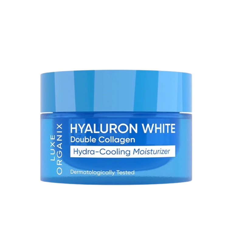 Luxe Organix Hyaluron White Double Collagen Hydra-Cooling Moisturizer (50gm)