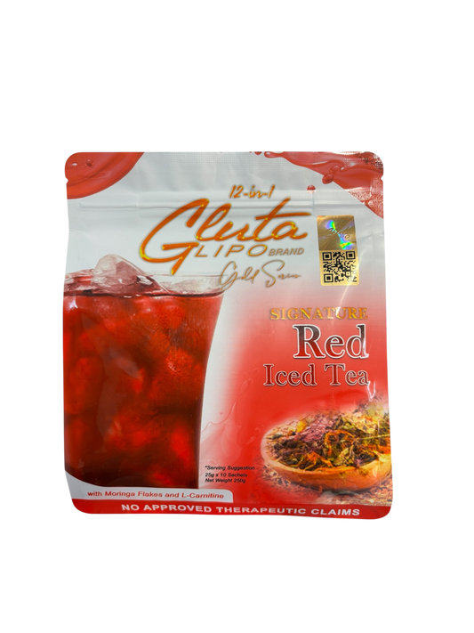 Gluta Lipo Red Iced Tea (10pcs)