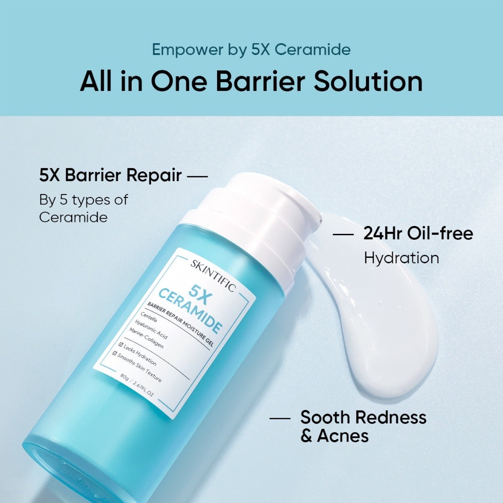 Skintific 5X Ceramide Barrier Moisture Gel (100ml)