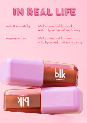 BLK Cosmetics Fresh Color Adapting Lip&Cheek Oil Sunkissed