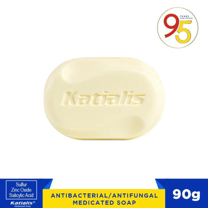 Katialis Sulfur Zinc Oxide Salicylic Acid Soap (90gm)