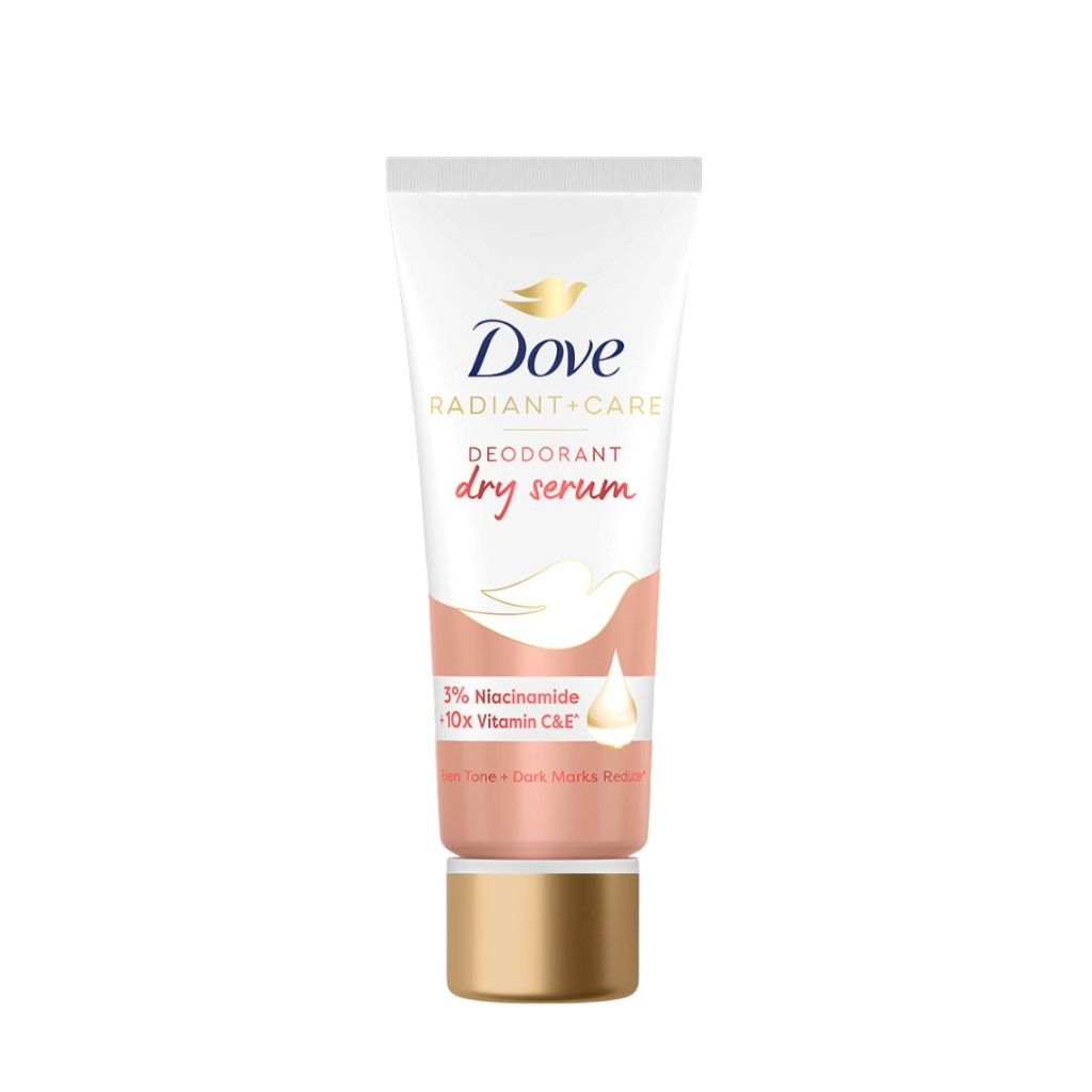 Dove Radiant+Care Deodorant Dry Serum 3% Niacinamide + 10x Vitamin C&E (40ml)