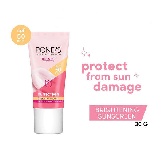 POND’S Bright Sunscreen SPF 50 PA+++ with Niacinamide for Brighter Protected Skin (30gm)