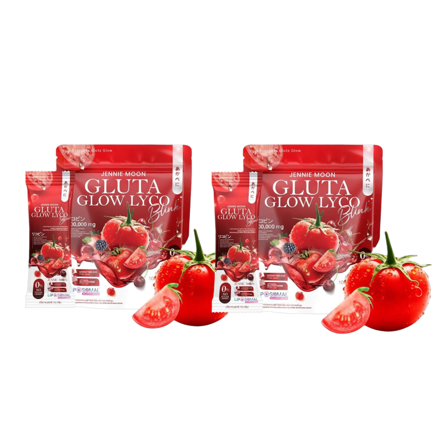 Jennie Moon Gluta Glow Lyco Blink (Bundle of 2)