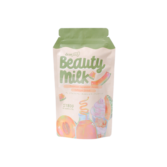 Dear Face Beauty Milk Melon Collagen Drink